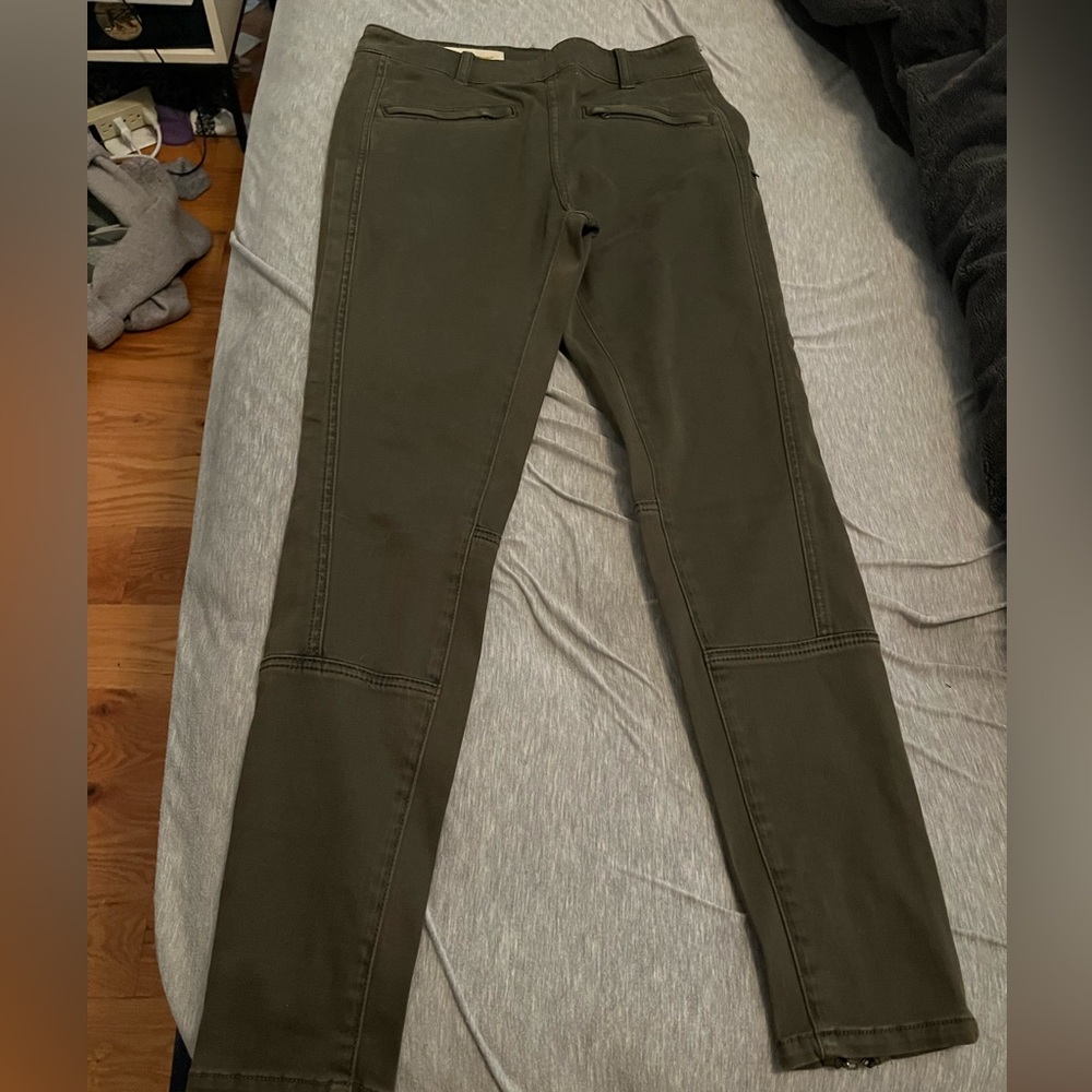 Pilcro and the letterpress olive pants